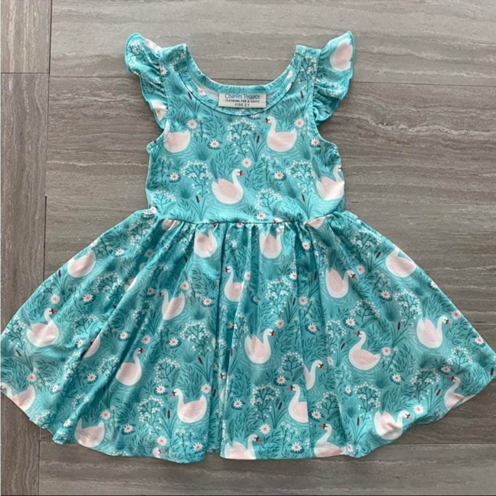 Like-new Charlie’s Project swan dress